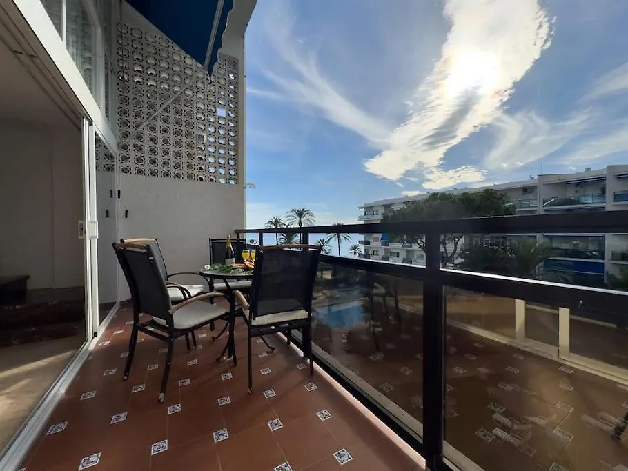 Lägenhet Skol 208A First Line Beach West Facing Duplex Apa Marbella